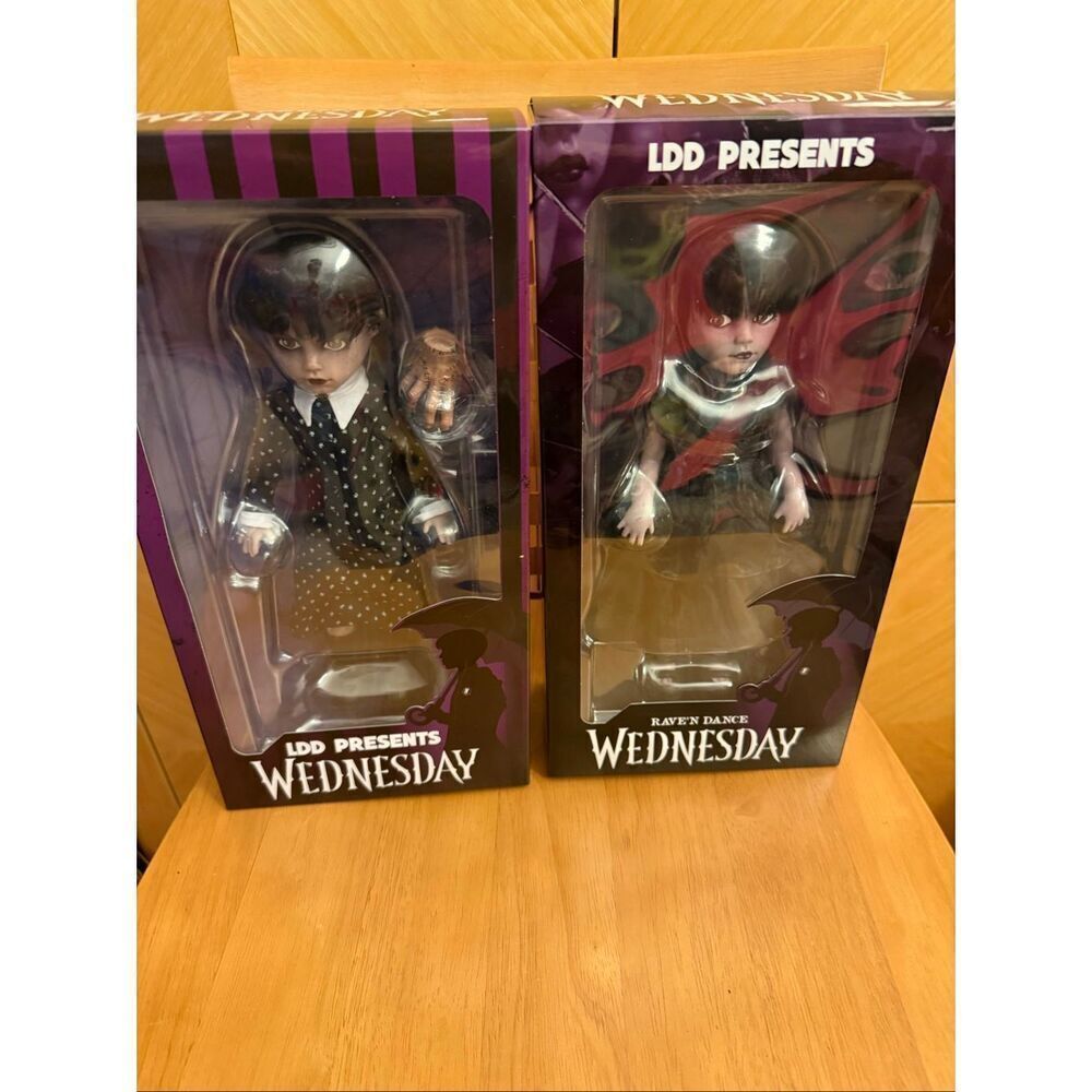 LDD Presents Wednesday Addams 2 NIB Dolls Dancing&Nevermore